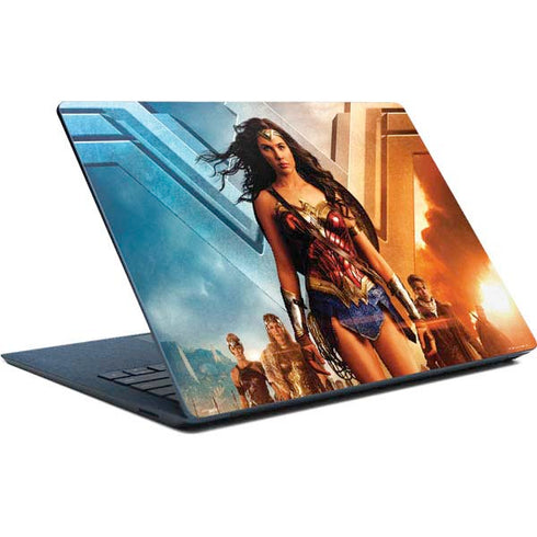 DC Comics Wonder Woman Main characters Poster Surface Laptop Skin